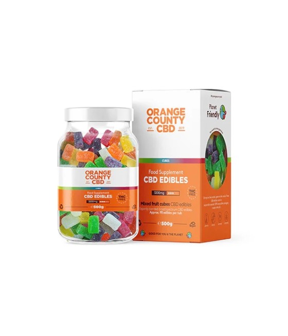 Orange County CBD 3200mg Gummies - Large Pack
