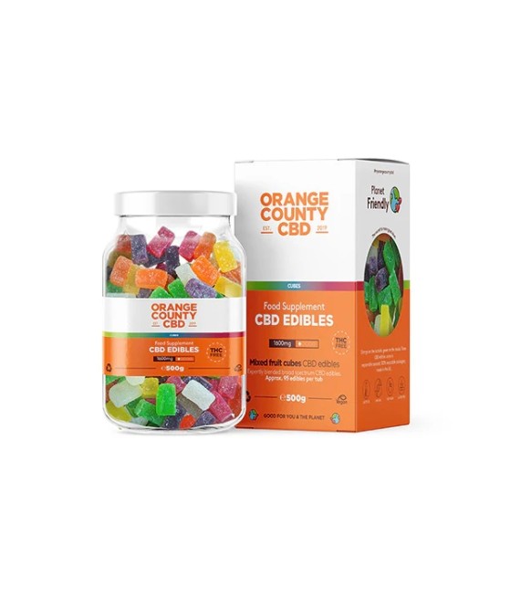 Orange County CBD 1600mg Gummies - Large Pack