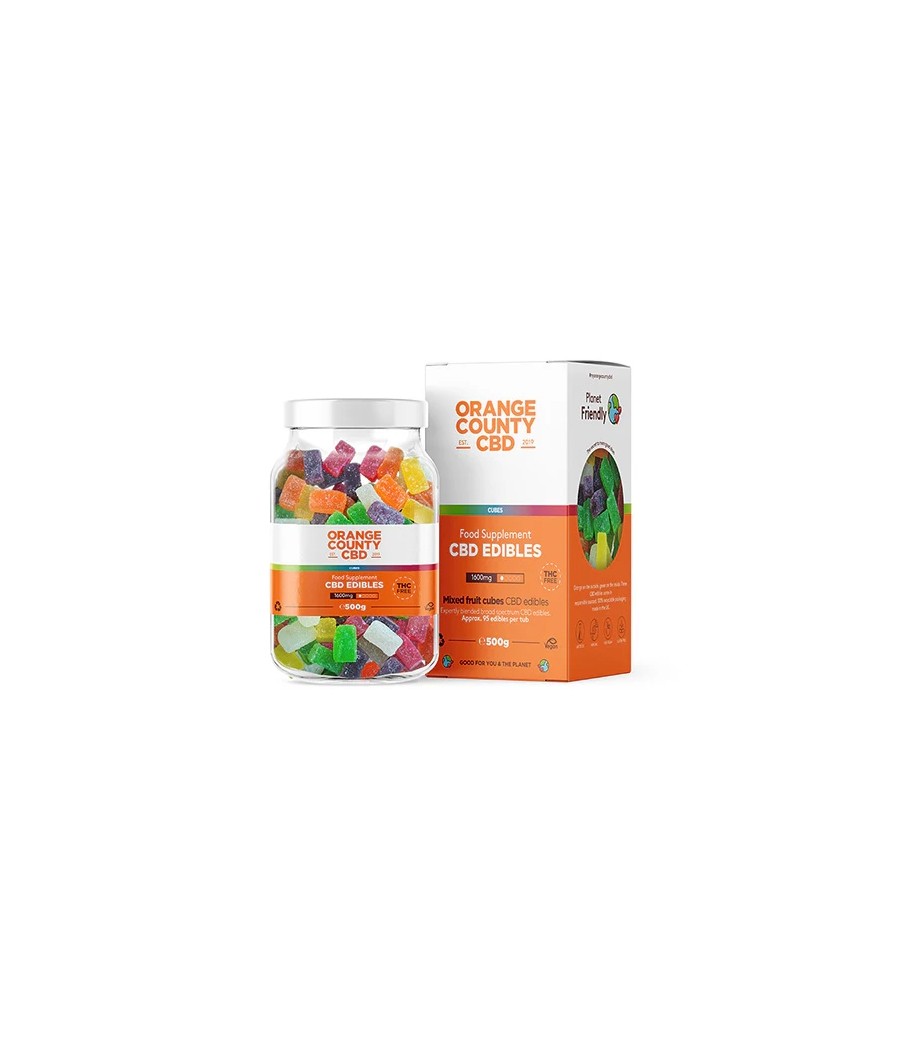 Orange County CBD 1600mg Gummies - Large Pack