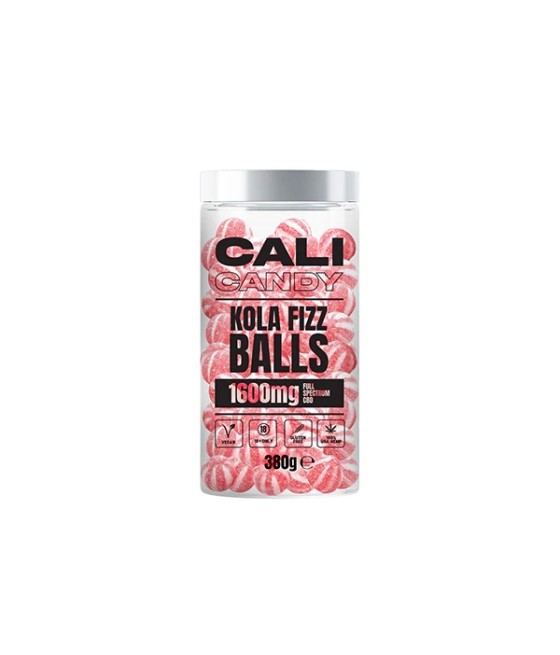 CALI CANDY 1600mg Full Spectrum CBD Vegan Sweets (Large) - 10 Flavours