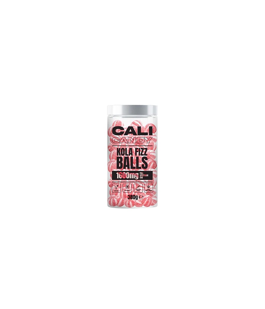 CALI CANDY 1600mg Full Spectrum CBD Vegan Sweets (Large) - 10 Flavours