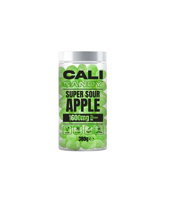 CALI CANDY 1600mg Full Spectrum CBD Vegan Sweets (Large) - 10 Flavours