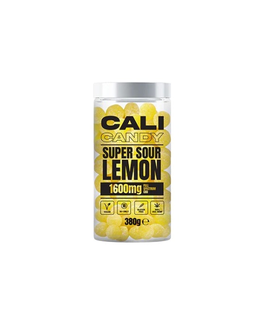 CALI CANDY 1600mg Full Spectrum CBD Vegan Sweets (Large) - 10 Flavours