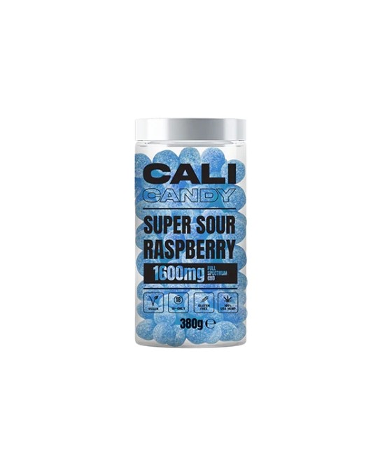 CALI CANDY 1600mg Full Spectrum CBD Vegan Sweets (Large) - 10 Flavours