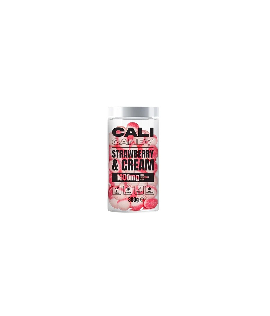 CALI CANDY 1600mg Full Spectrum CBD Vegan Sweets (Large) - 10 Flavours