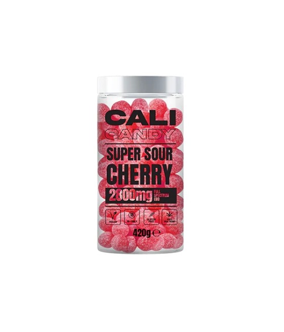 CALI CANDY MAX 2800mg Full Spectrum CBD Vegan Sweets  - 10 Flavours