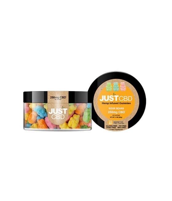 Just CBD 250mg Gummies - 88g