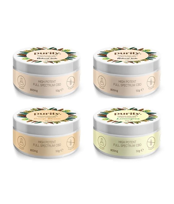 Purity 800mg Full-Spectrum High Potency CBD Water Soluble Powder 50g