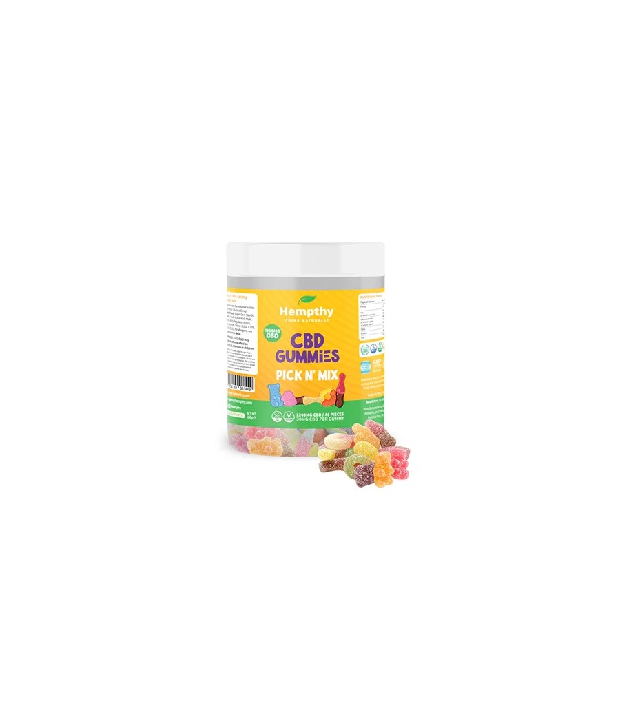 Hempthy 1200mg CBD Pick n Mix - 40 pieces
