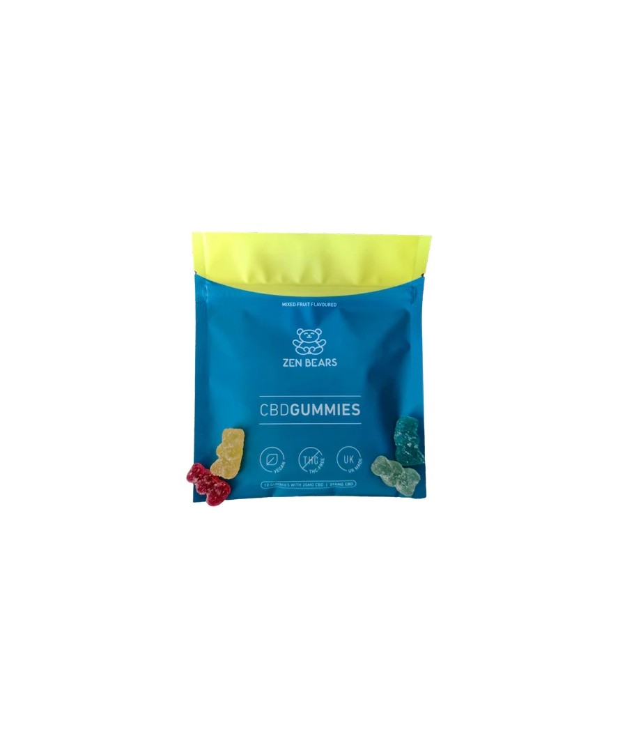 ZenBears 200mg CBD Gummies - 50g
