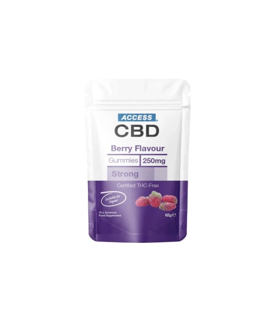 Access CBD 250mg CBD Berry Gummies (45g)