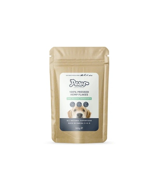 Paws 100% Pressed Hemp Flakes - 500g