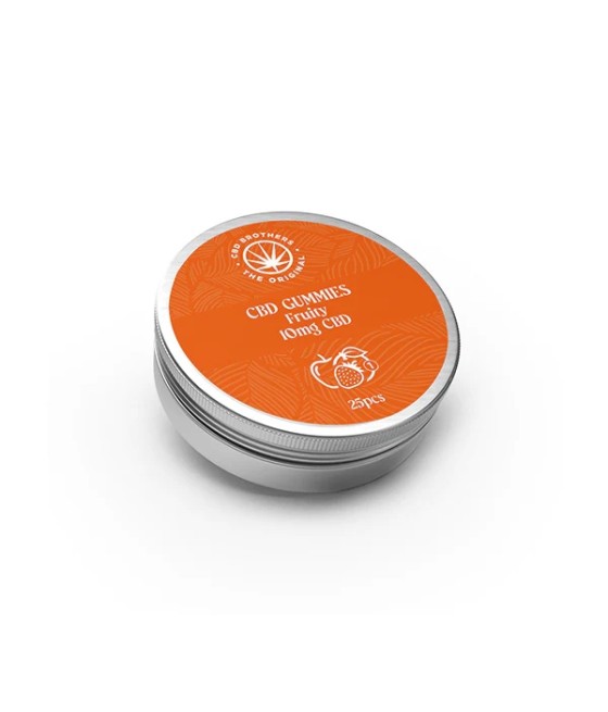 CBD Brothers 250mg CBD Fruity Gummies - 30 Pcs