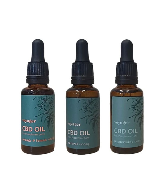 Voyager 1000mg CBD Oil 30ml