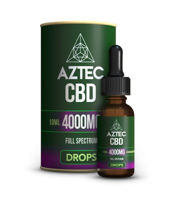 Aztec CBD Full Spectrum Hemp Oil 4000mg CBD 10ml