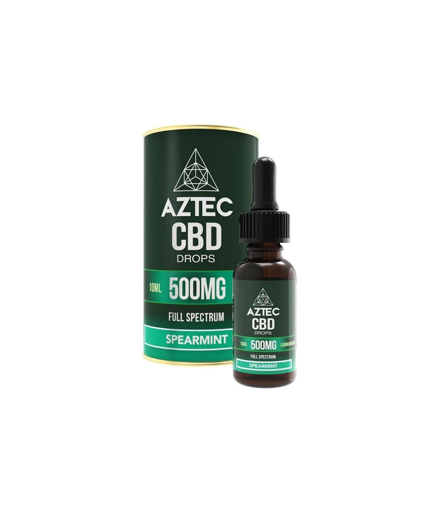 Aztec CBD Full Spectrum Hemp Oil 500mg CBD 10ml