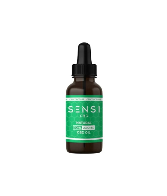 Sensi CBD 2500mg CBD Broad-Spectrum Tincture Oil 30ml (BUY 1 GET 1 FREE)