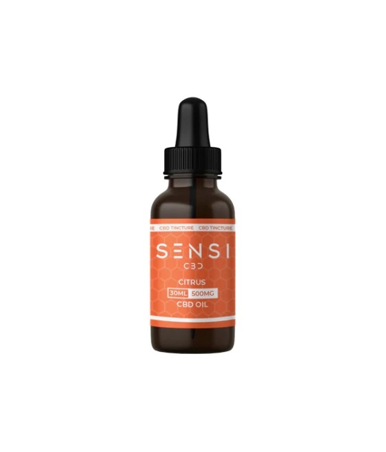 Sensi CBD 500mg CBD Broad-Spectrum Tincture Oil 30ml (BUY 1 GET 1 FREE)