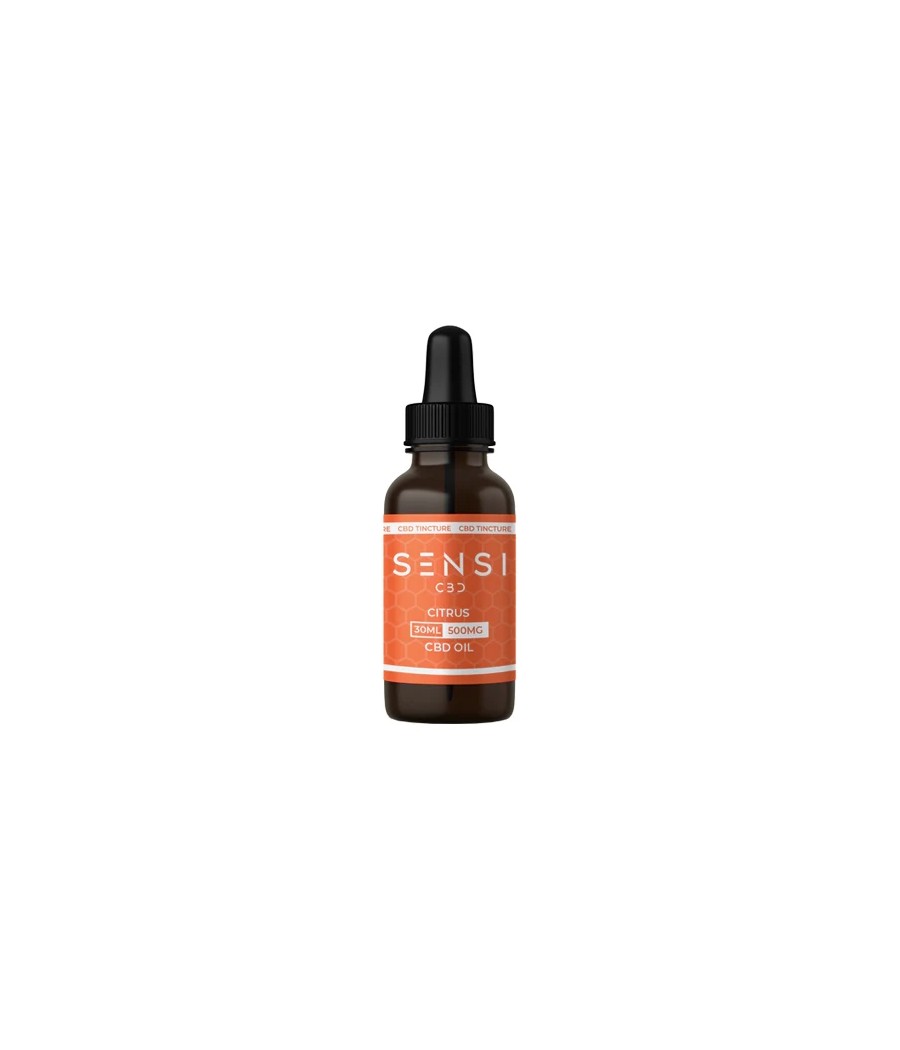 Sensi CBD 500mg CBD Broad-Spectrum Tincture Oil 30ml (BUY 1 GET 1 FREE)