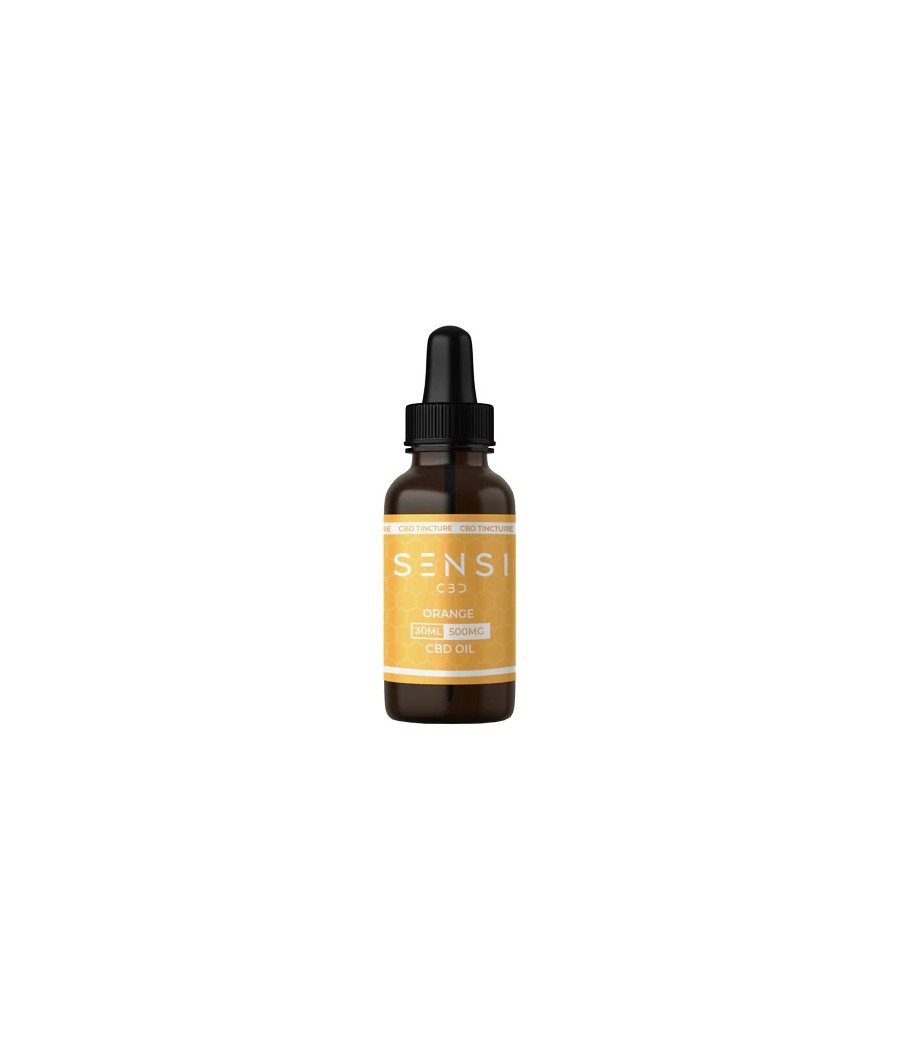 Sensi CBD 500mg CBD Broad-Spectrum Tincture Oil 30ml (BUY 1 GET 1 FREE)