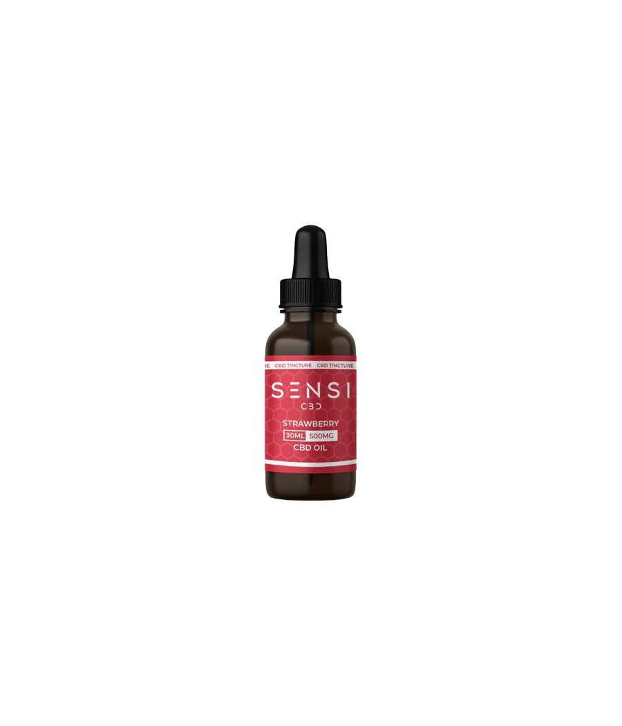 Sensi CBD 500mg CBD Broad-Spectrum Tincture Oil 30ml (BUY 1 GET 1 FREE)