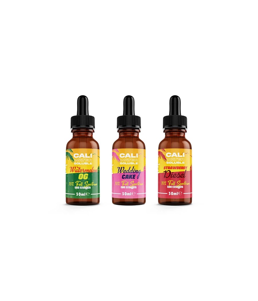 CALI 10% Water Soluble Full Spectrum CBD Extract - Original 30ml