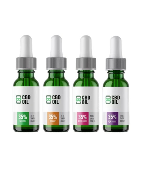 CBD Asylum 35% 3500mg CBD Oil 10ml (BUY 1 GET 2 FREE)
