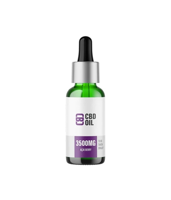 CBD Asylum 35% 3500mg CBD Oil 10ml (BUY 1 GET 2 FREE)