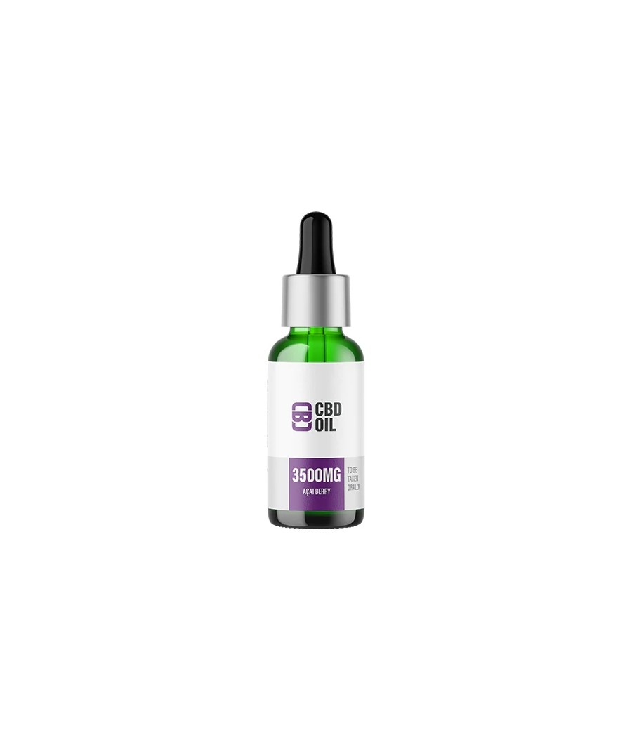 CBD Asylum 35% 3500mg CBD Oil 10ml (BUY 1 GET 2 FREE)