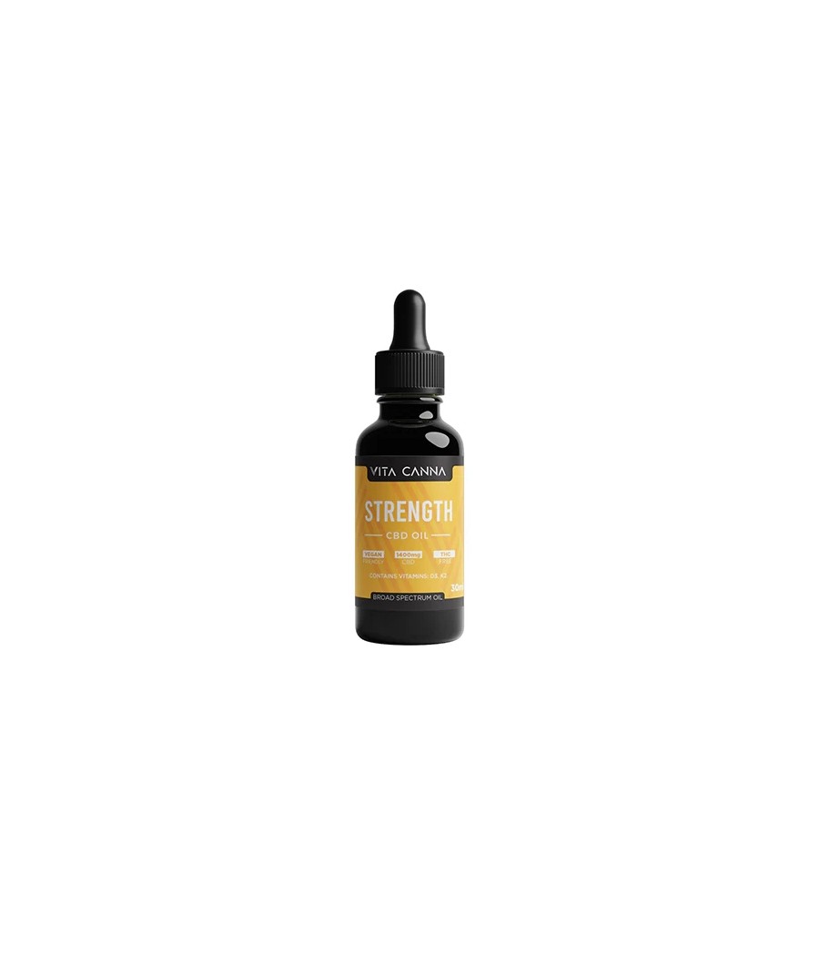 Vita Canna 1400mg Broad Spectrum Functional CBD C8 MCT Oil - 30ml
