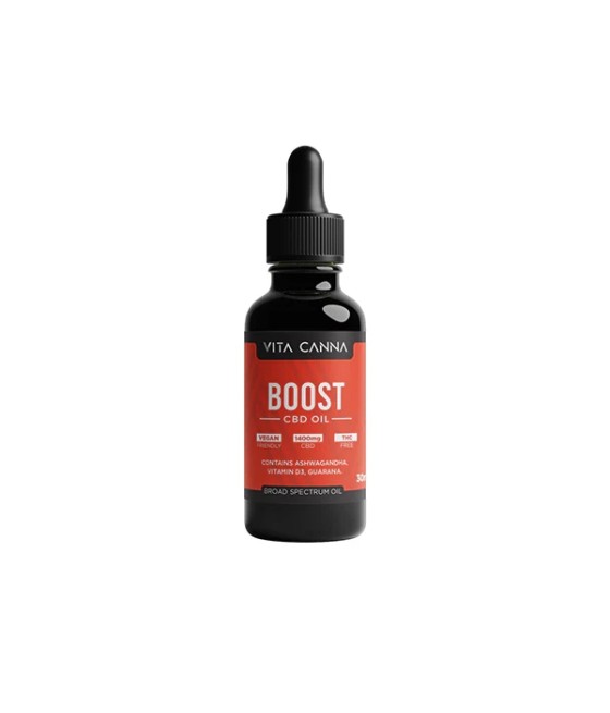 Vita Canna 1400mg Broad Spectrum Functional CBD C8 MCT Oil - 30ml