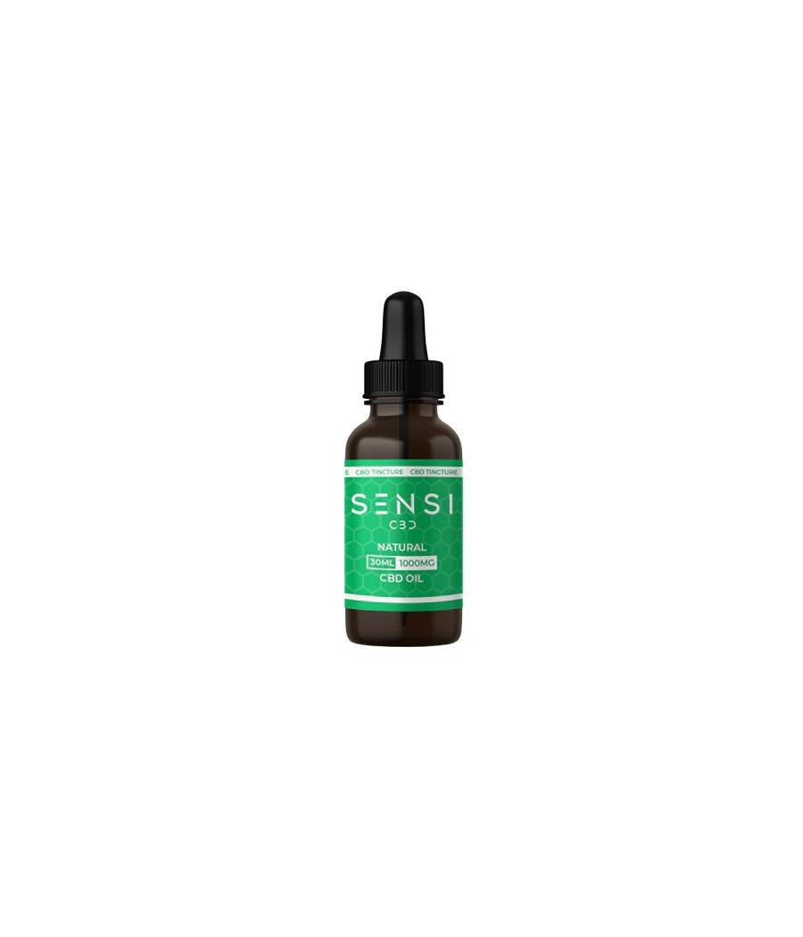 Sensi CBD 1000mg CBD Broad-Spectrum Tincture Oil 30ml (BUY 1 GET 1 FREE)