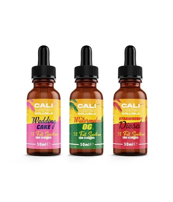 CALI 5% Water Soluble Full Spectrum CBD Extract - Original 30ml