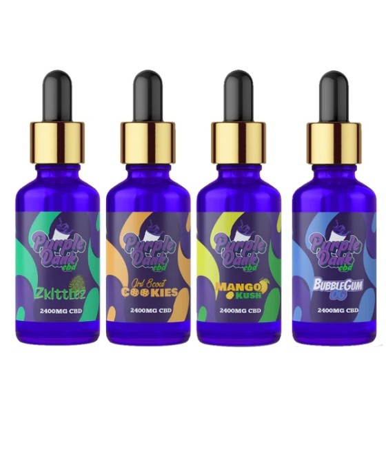 Purple Dank CBD 2400mg Terpene Flavoured Full-Spectrum CBD Oil 30ml (BUY 1 GET 1 FREE)