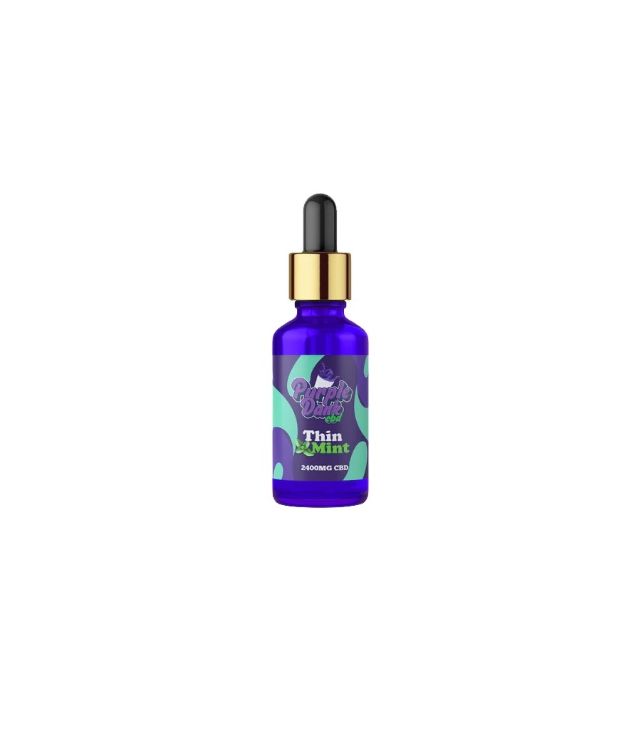 Purple Dank CBD 2400mg Terpene Flavoured Full-Spectrum CBD Oil 30ml (BUY 1 GET 1 FREE)