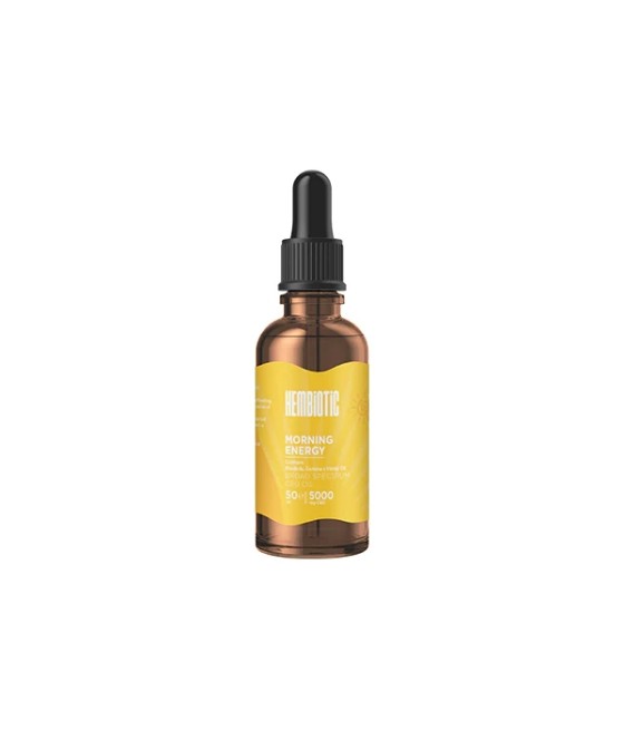 Hembiotic 5000mg Broad-Spectrum Bulk Functional CBD Oil - 50ml