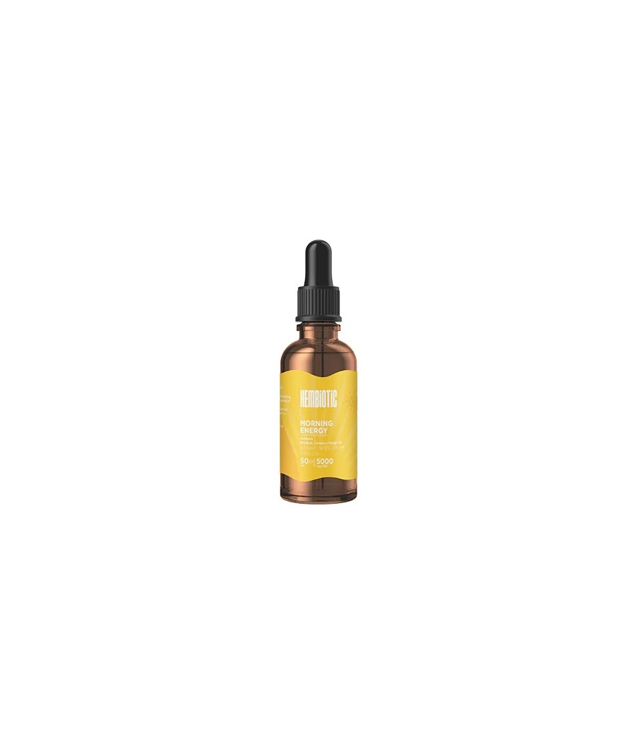 Hembiotic 5000mg Broad-Spectrum Bulk Functional CBD Oil - 50ml