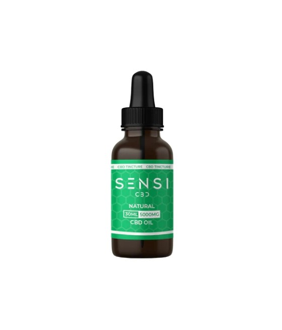 Sensi CBD 5000mg CBD Broad-Spectrum Tincture Oil 30ml (BUY 1 GET 1 FREE)