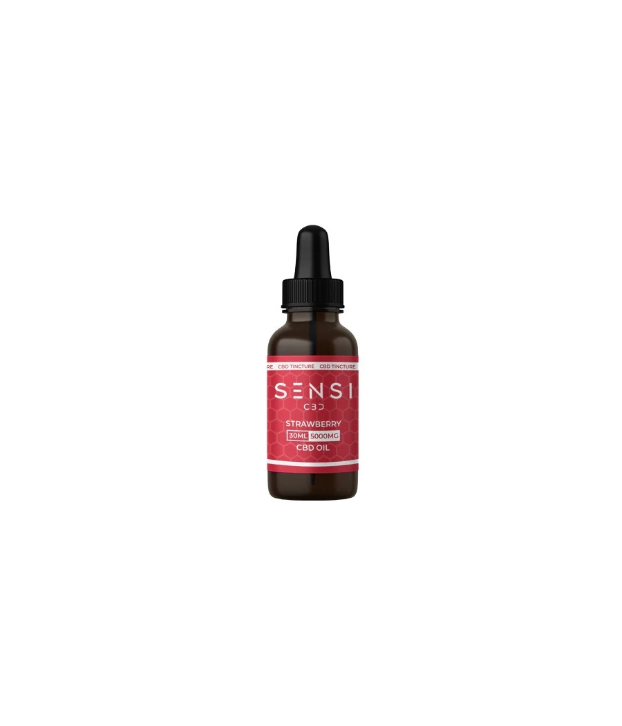 Sensi CBD 5000mg CBD Broad-Spectrum Tincture Oil 30ml (BUY 1 GET 1 FREE)