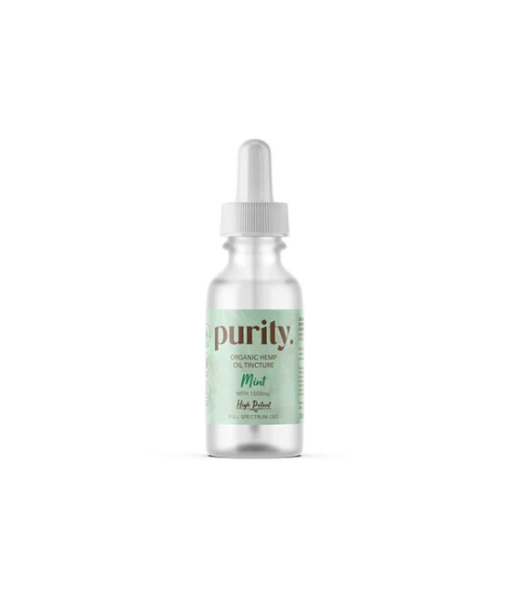 Purity 1500mg Full-Spectrum High Potency CBD Hemp Oil 30ml