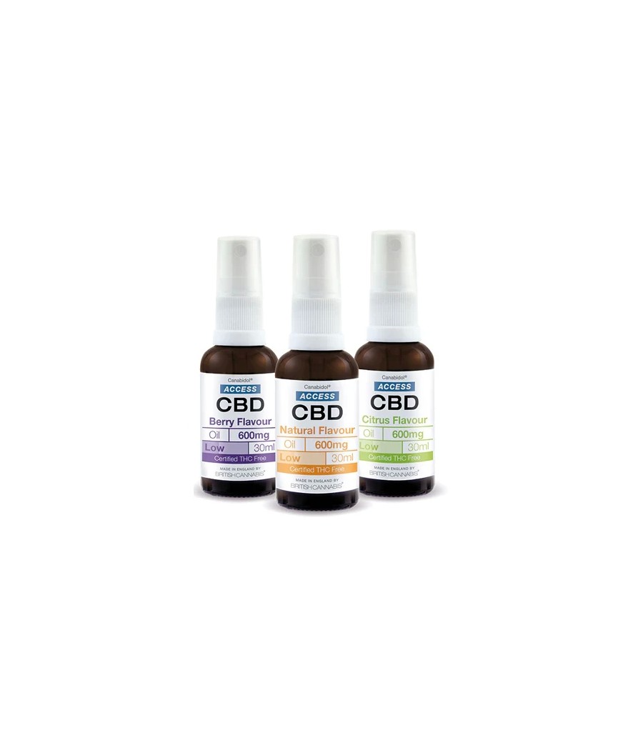 Access CBD 600mg CBD Broad Spectrum Oil Mixed 30ml