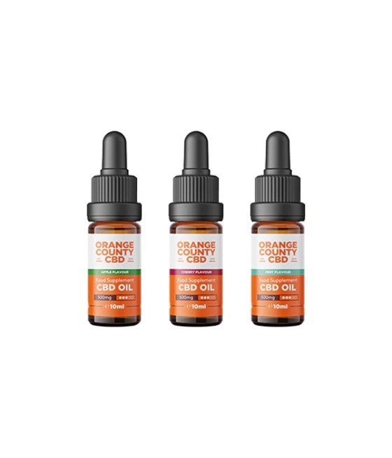 Orange County CBD 500mg Broad Spectrum CBD Oil - 10ml