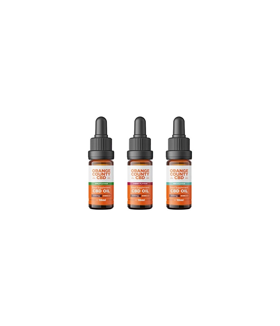 Orange County CBD 500mg Broad Spectrum CBD Oil - 10ml