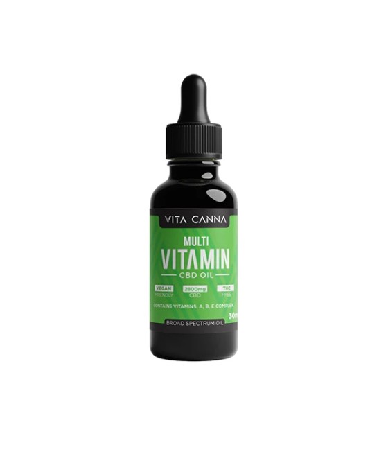 Vita Canna 2800mg Broad Spectrum Functional CBD C8 MCT Oil - 30ml