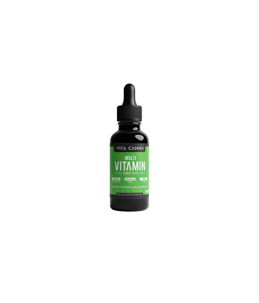 Vita Canna 2800mg Broad Spectrum Functional CBD C8 MCT Oil - 30ml