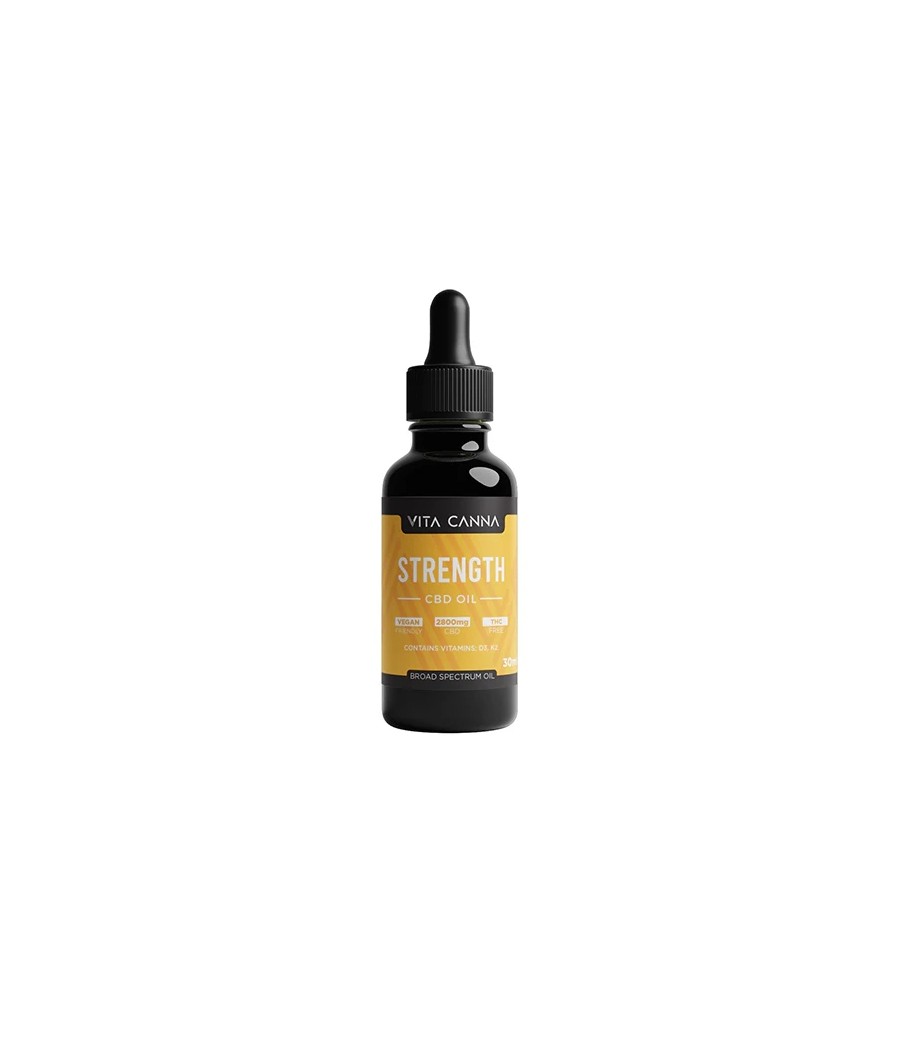 Vita Canna 2800mg Broad Spectrum Functional CBD C8 MCT Oil - 30ml