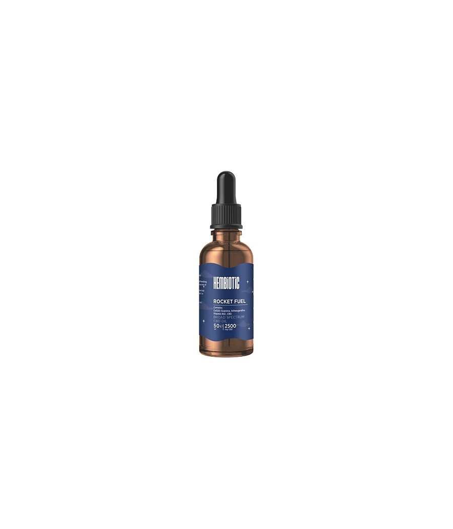 Hembiotic 2500mg Broad-Spectrum Bulk Functional CBD Oil - 50ml