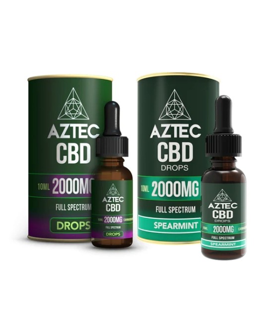 Aztec CBD Full Spectrum Hemp Oil 2000mg CBD 10ml