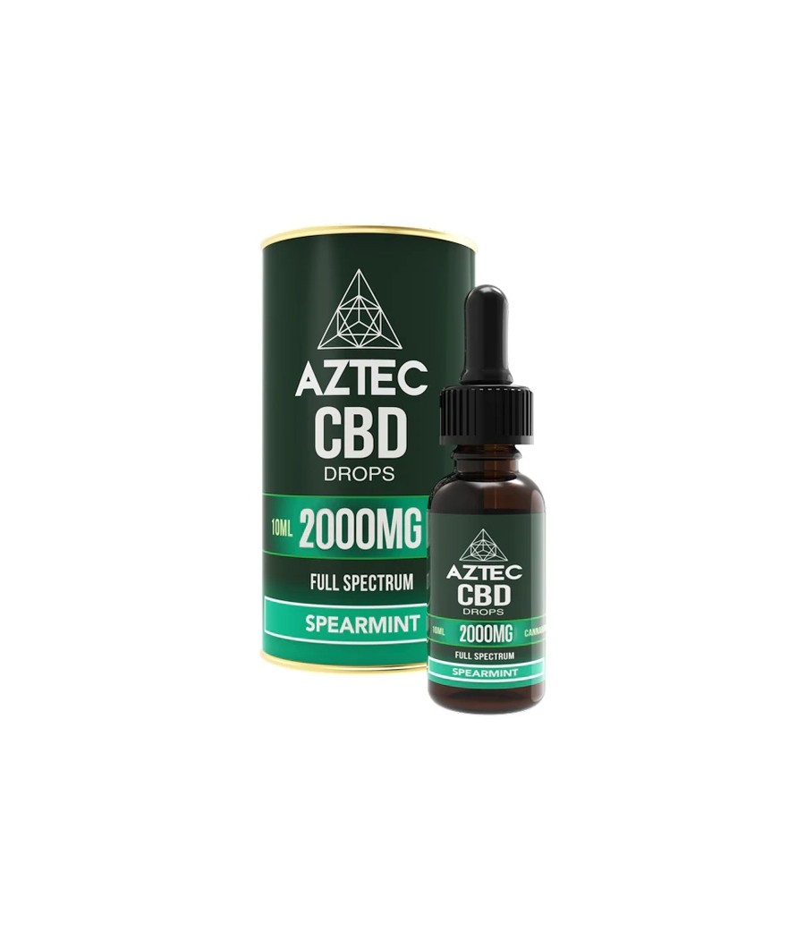 Aztec CBD Full Spectrum Hemp Oil 2000mg CBD 10ml