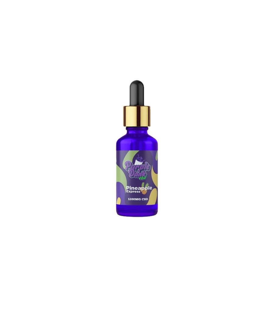 Purple Dank CBD 1200mg Terpene Flavoured Full-Spectrum CBD Oil 30ml (BUY 1 GET 1 FREE)